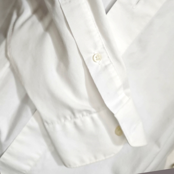 Mens White Merano Dress Shirt 15/33 - Picture 2 of 6